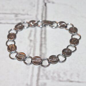 Vintage silver Sarah Cov Bracelet 7.25"